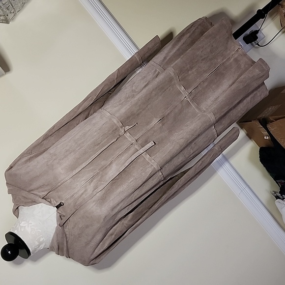 ETHYL Sueded Zip Swing Hoodie XL - Picture 1 of 8